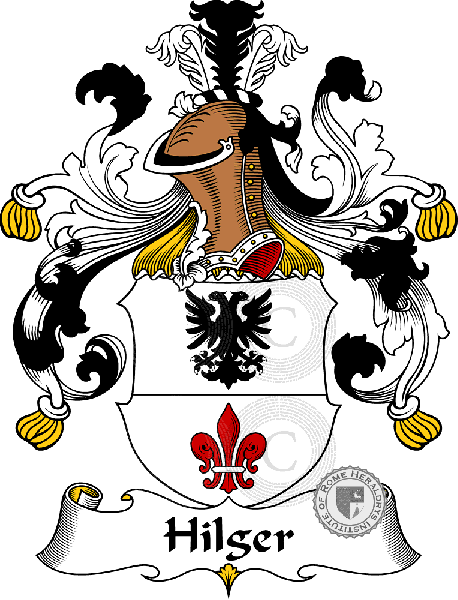 Coat of arms of family Hilger   ref: 30886