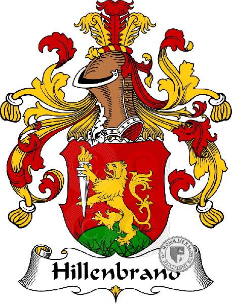 Coat of arms of family Hillenbrand   ref: 30887