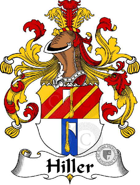 Coat of arms of family Hiller