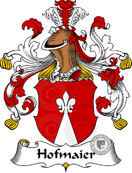 Wappen der Familie Hofmaier   ref: 30913