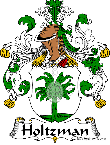 Wappen der Familie Holtzman   ref: 30923