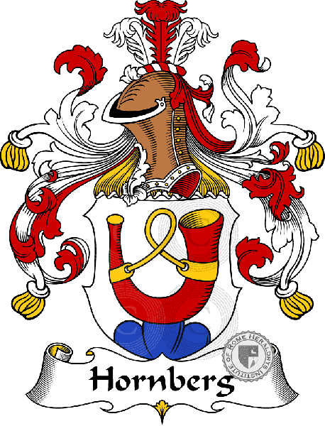 Coat of arms of family Hornberg   ref: 30934