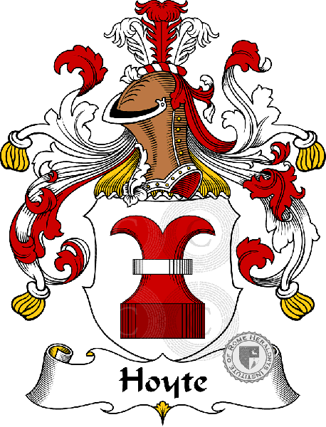 Wappen der Familie Hoyte   ref: 30943