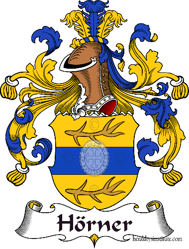 Escudo de la familia Hörner   ref: 30961