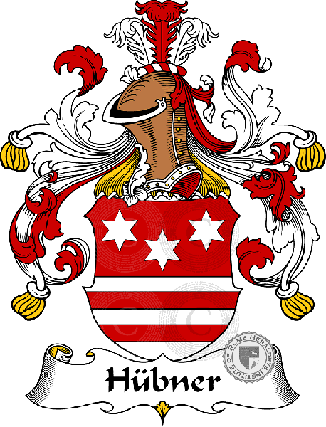 Escudo de la familia Hübner   ref: 30963