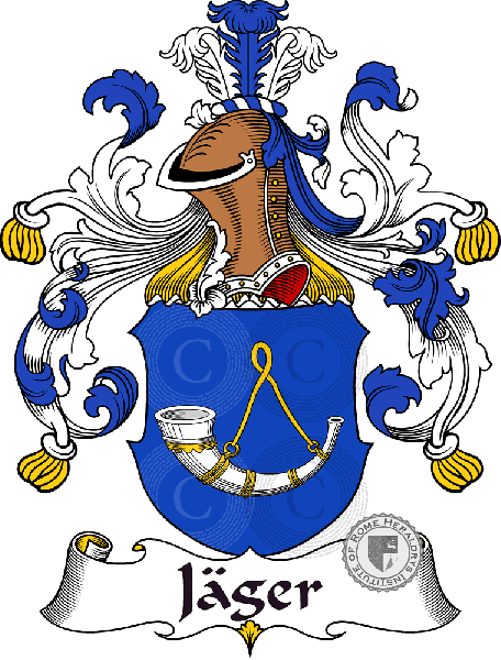 Coat of arms of family Jäger