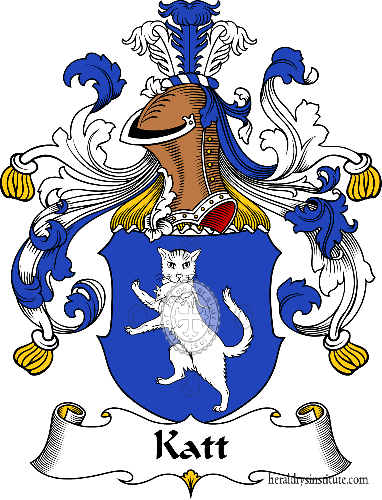 Wappen der Familie Katt   ref: 31022