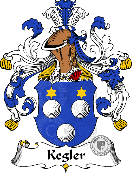 Wappen der Familie Kegler   ref: 31032