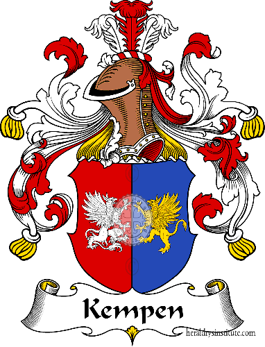 Wappen der Familie Kempen (Von)   ref: 31039