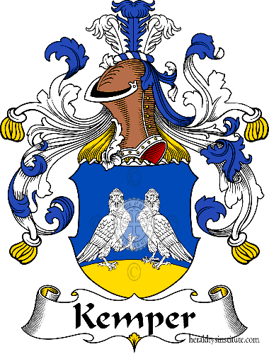 Coat of arms of family Kemper