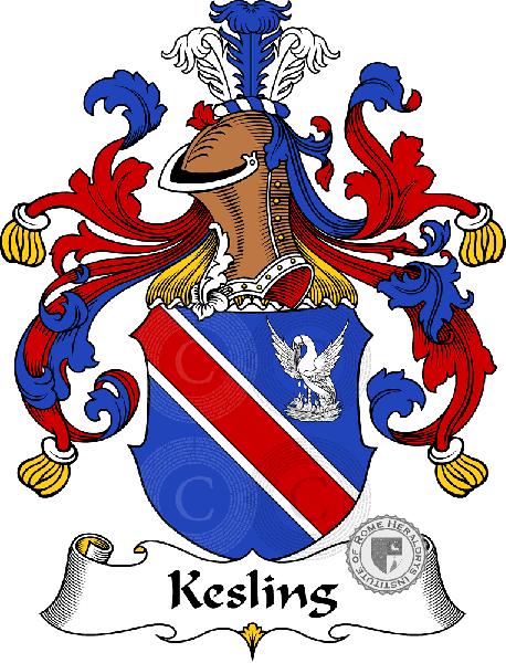 Wappen der Familie Kesling   ref: 31049