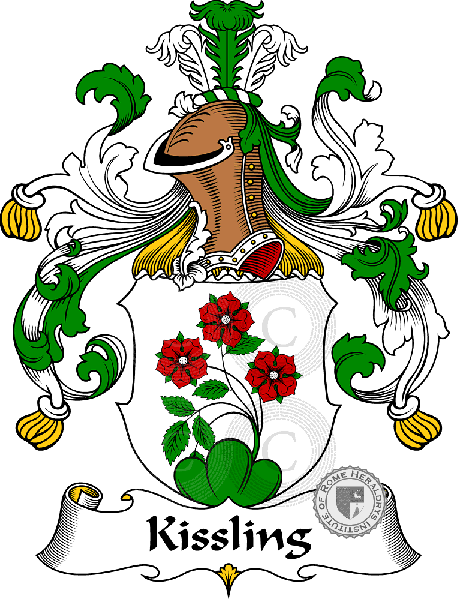 Coat of arms of family Kissling   ref: 31073