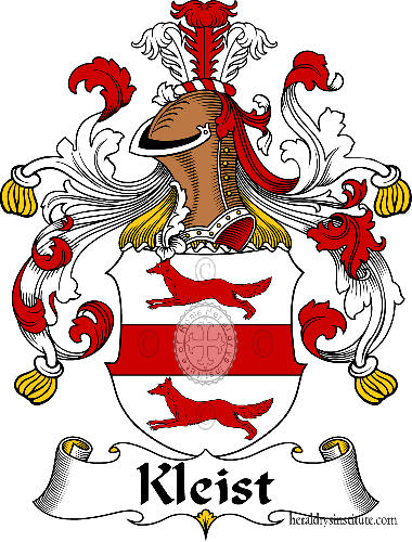 Wappen der Familie Kleist   ref: 31080