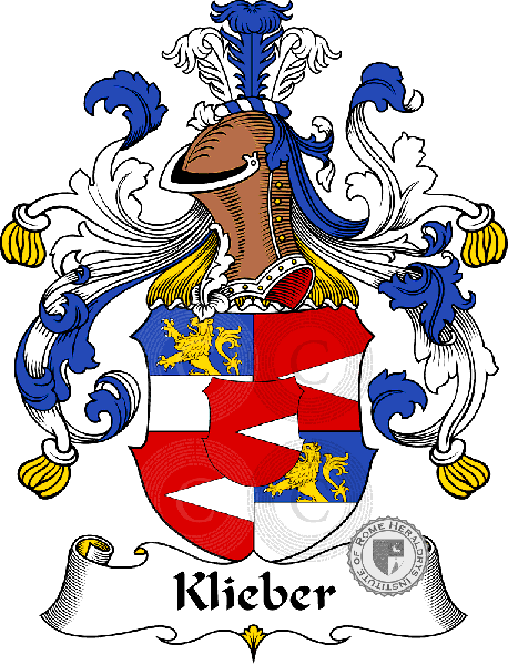 Coat of arms of family Klieber