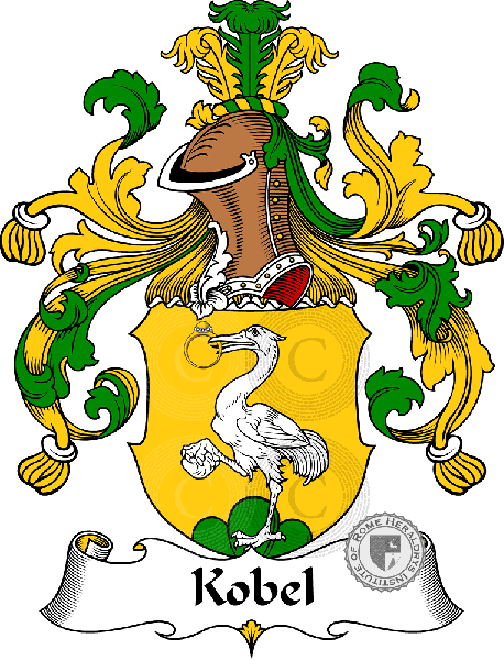 Coat of arms of family Kobel   ref: 31102