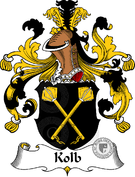Coat of arms of family Kolb