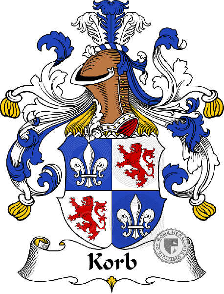 Wappen der Familie Korb