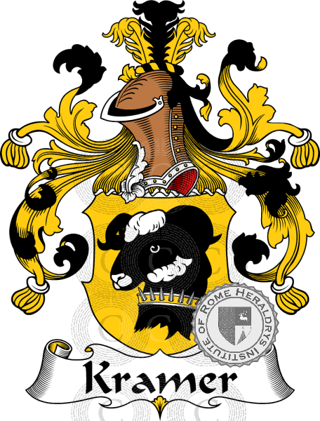 Coat of arms of family Kramer