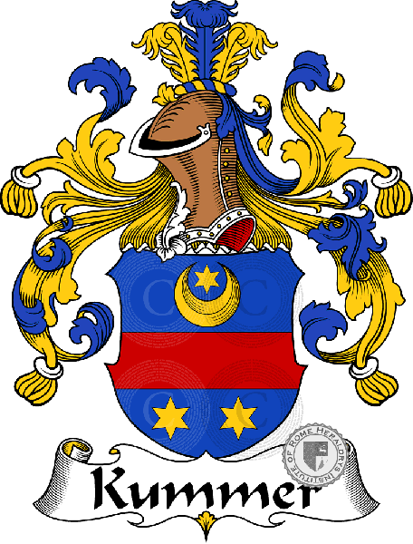 Wappen der Familie Kummer   ref: 31158