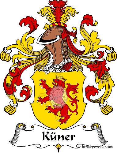 Wappen der Familie Küner   ref: 31175