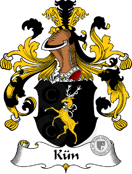 Wappen der Familie Kün   ref: 31176