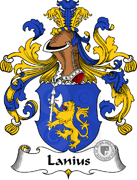 Coat of arms of family Lanius