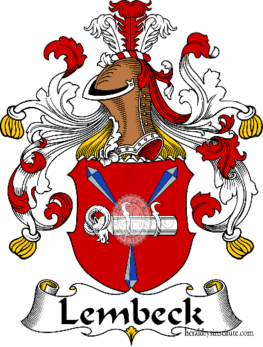 Coat of arms of family Lembeck   ref: 31231