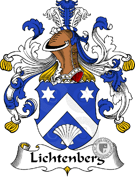 Wappen der Familie Lichtenberg   ref: 31248