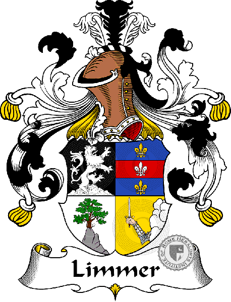 Wappen der Familie Limmer   ref: 31253
