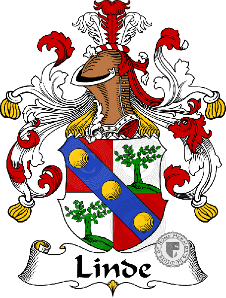 Wappen der Familie Linde   ref: 31261