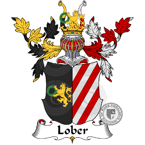 Coat of arms of family Lober