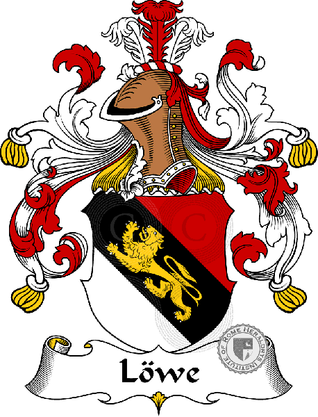 Coat of arms of family Löwe