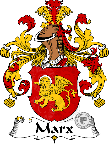 Wappen der Familie Marx   ref: 31329