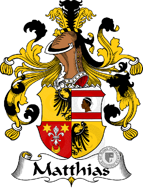 Wappen der Familie Matthias   ref: 31331