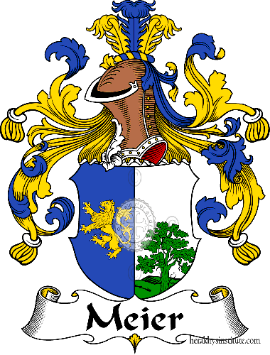 Wappen der Familie Meier   ref: 31344