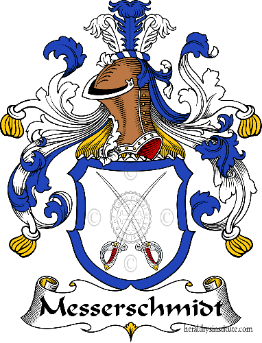 Coat of arms of family Messerschmidt
