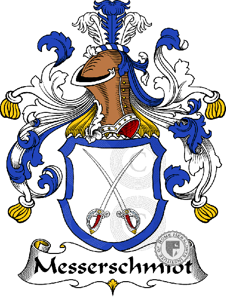 Coat of arms of family Messerschmidt