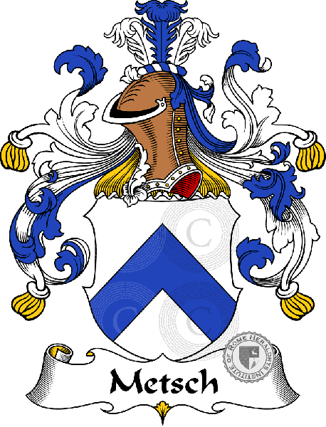 Wappen der Familie Metsch