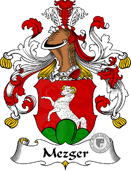 Coat of arms of family Mezger