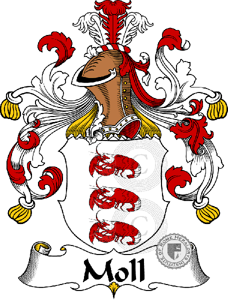 Coat of arms of family Moll