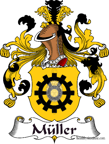 Wappen der Familie Müller   ref: 31419