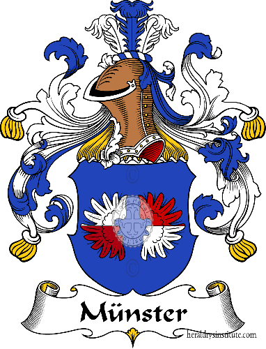 Escudo de la familia Münster   ref: 31423