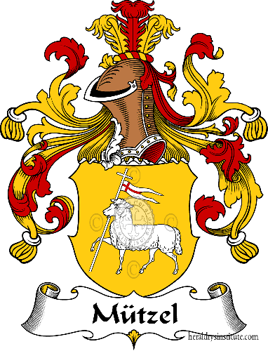 Coat of arms of family Mutzel