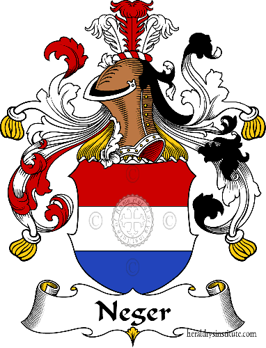 Coat of arms of family Neger