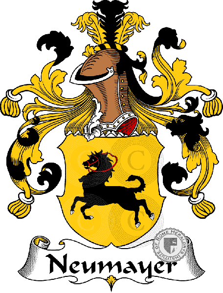 Wappen der Familie Neumayer   ref: 31451