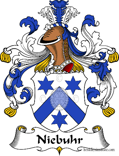 Coat of arms of family Niebuhr   ref: 31455