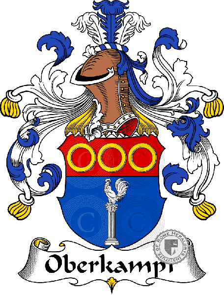Wappen der Familie Oberkampf   ref: 31471