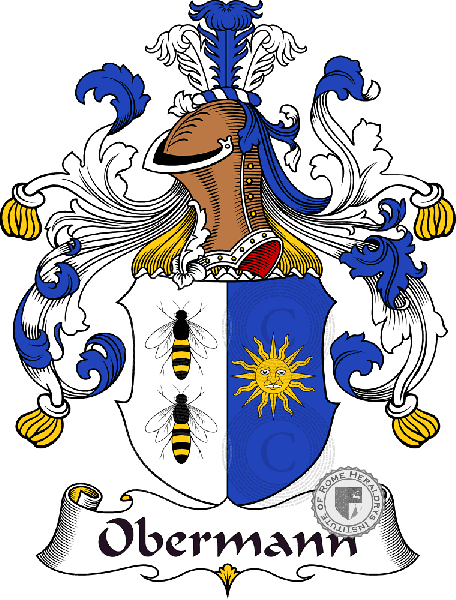 Escudo de la familia Obermann
