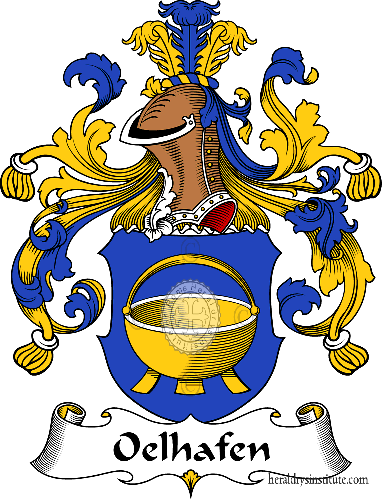 Wappen der Familie Oelhafen   ref: 31481
