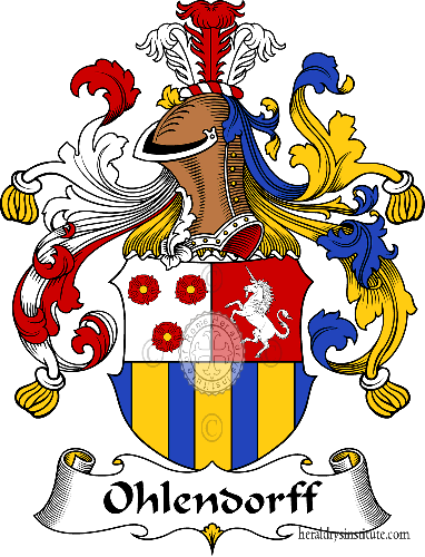 Wappen der Familie Ohlendorff   ref: 31489